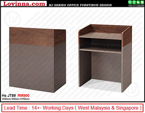 reception desk design plans