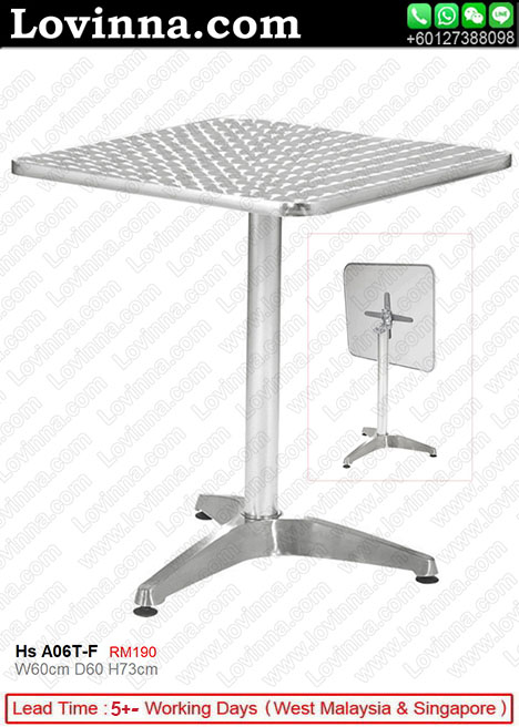 aluminum table legs 