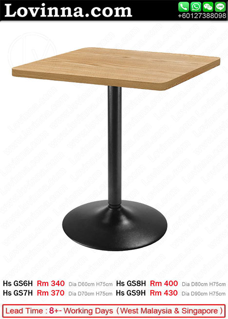 black bar table and stools