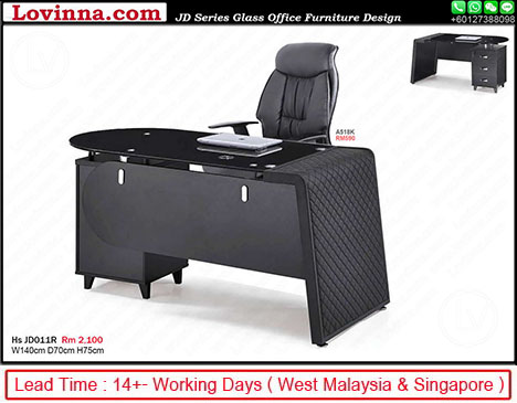 glass office desk amazon