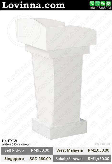 LECTERN WHITE COLOUR