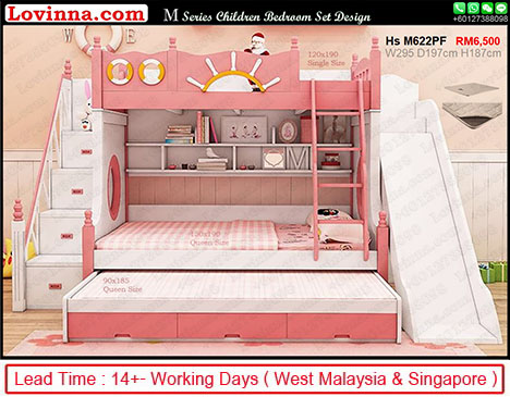 double decker bed with storage