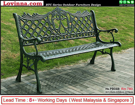 outdoor bench