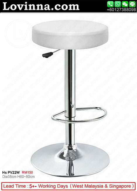 white stool furniture