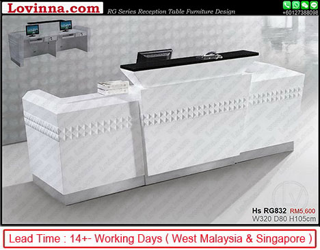 standing reception desk