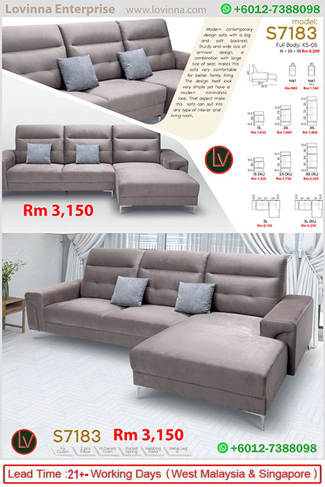 Modern minimalist sofa