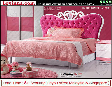 pink girls bedroom