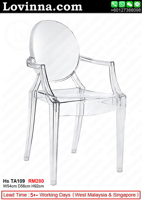 Ghost Chair Transparent Chair Lovinna