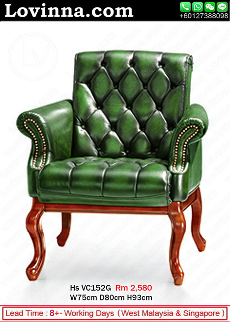 leather country office chair