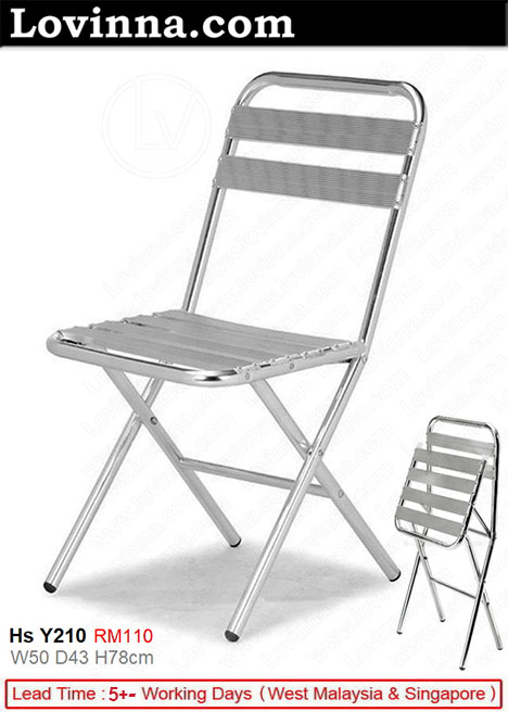 aluminum chair folding