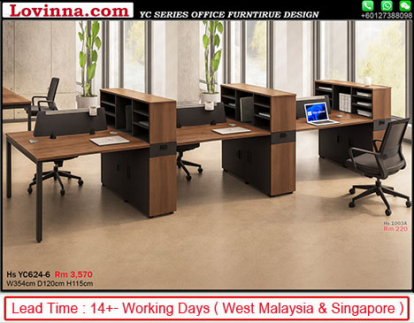 Workstation 6 Seater 