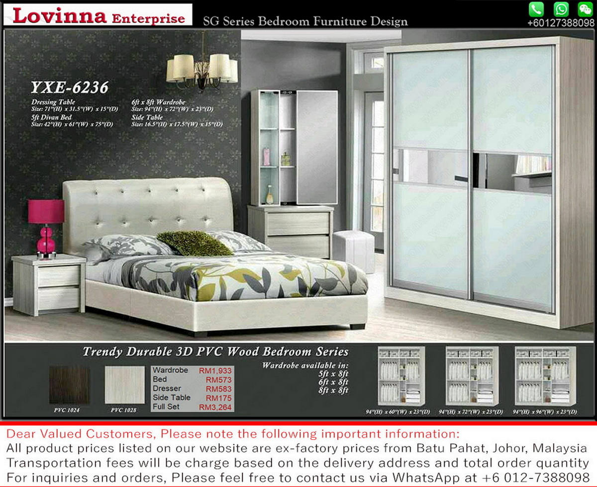 low profile bedroom set  