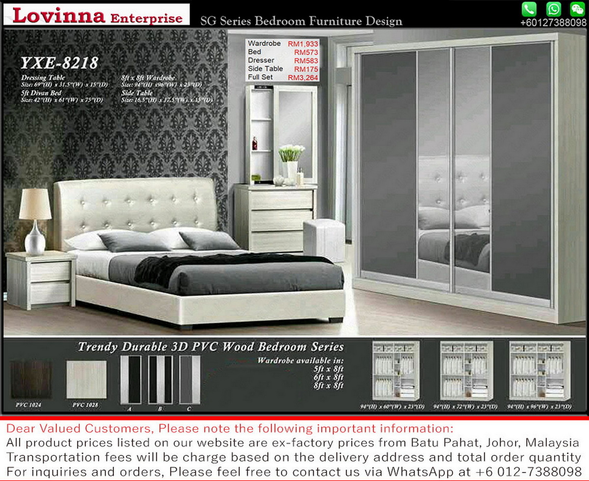 high bed bedroom set  