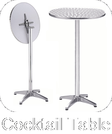 Aluminum Table,High Round Table