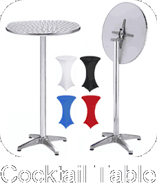 Aluminum Table,High Round Table