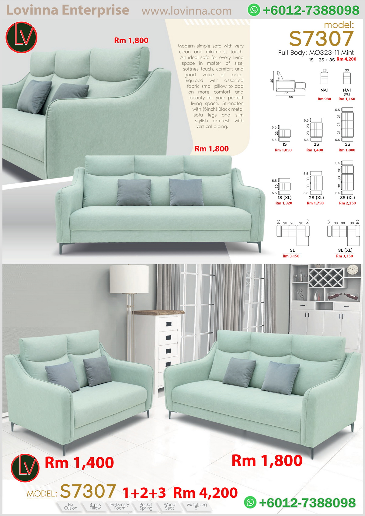 stylish L shape sofa