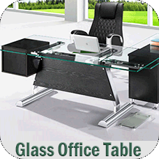 Glass Office Table