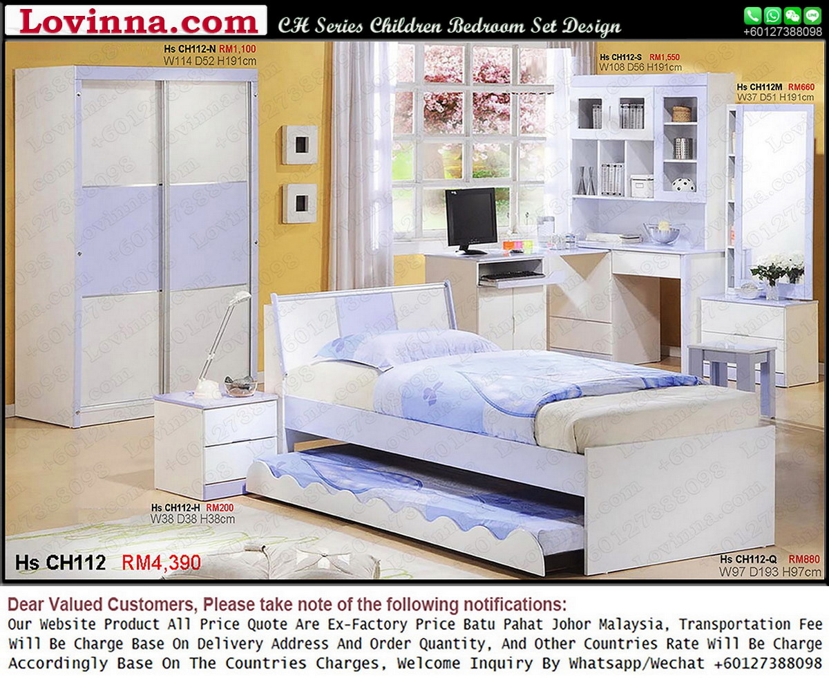 kids vintage bedroom set  