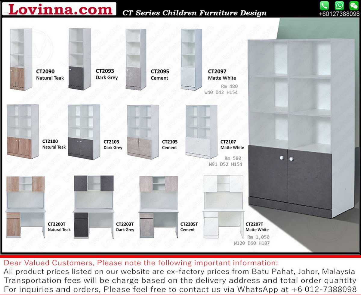 colorful toy box with bed set  