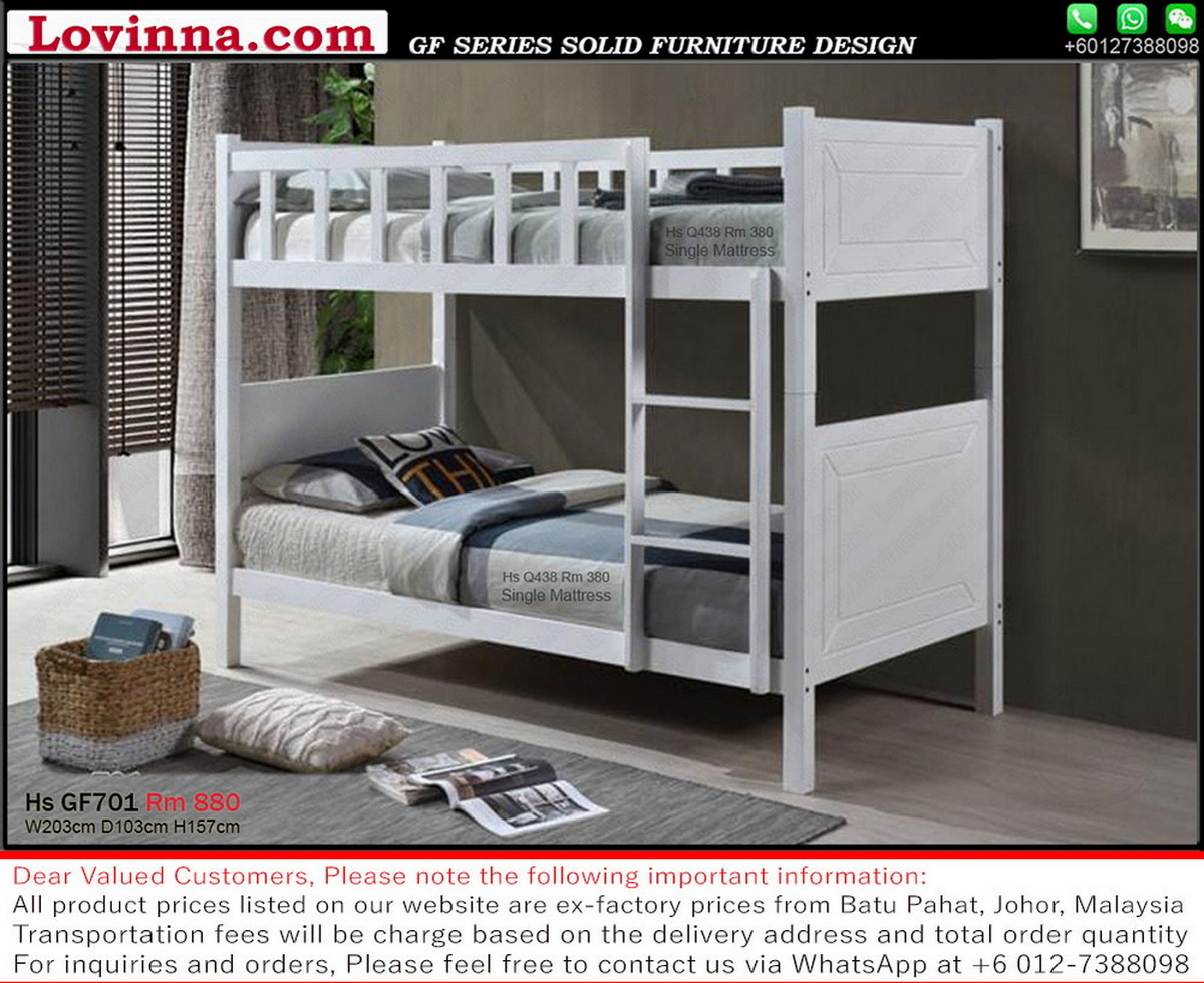 kids elevated bed set  