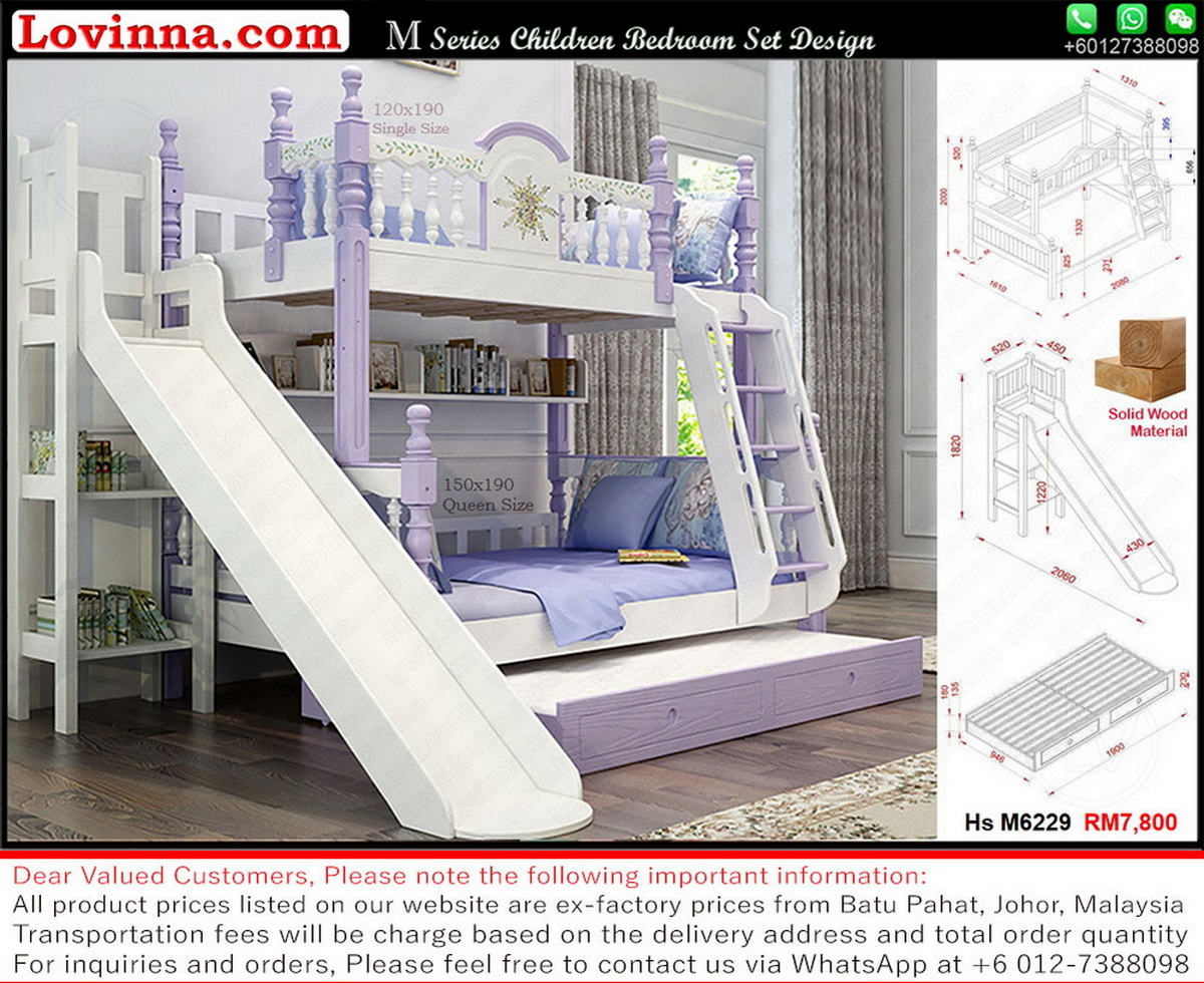 kids bed with toy storage  