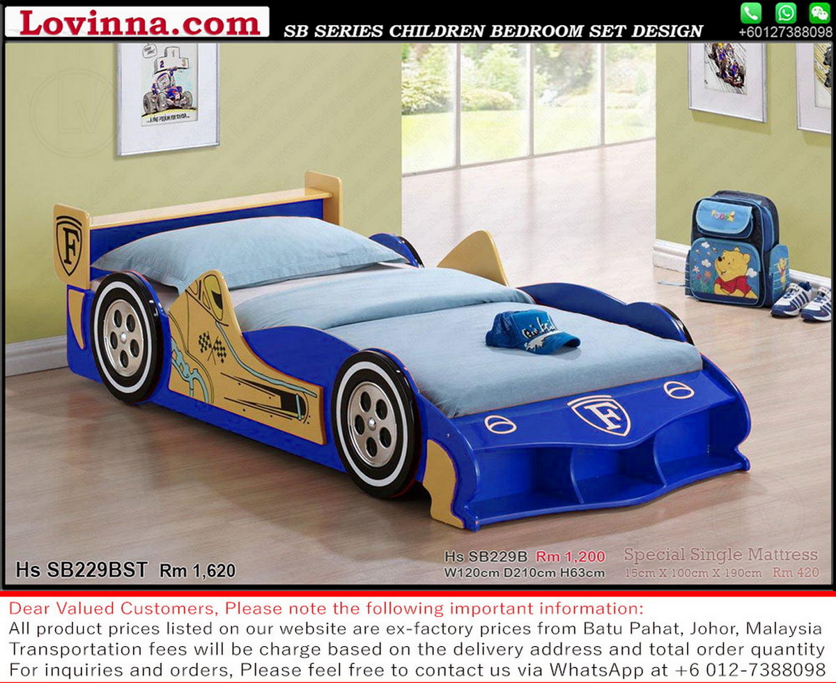 kids low height bed set  