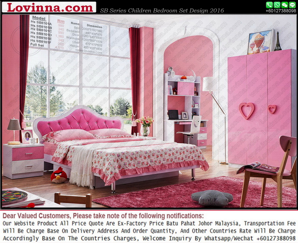 kids anime inspired bedroom set  