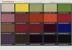Lovinna Fabric Sofa, Cafe Sofa, Color Card