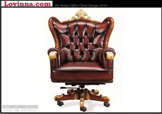 Classic leather chairs for office