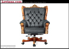 Classic leather office chair