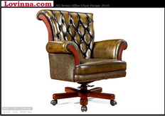 Classic leather office furniture