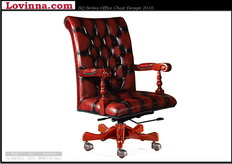 retro leather chair