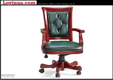 leather desk chair vintage