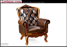 brown leather armchair vintage
