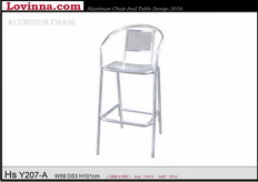 Lovinna High Aluminum Chair Johor