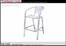 Lovinna High Aluminum Chair Malaysia