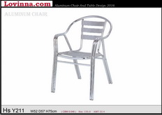 Lovinna Aluminum Douber Tube Chair