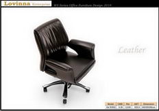 modern leather desk chair