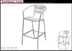 Lovinna High Aluminum Chair