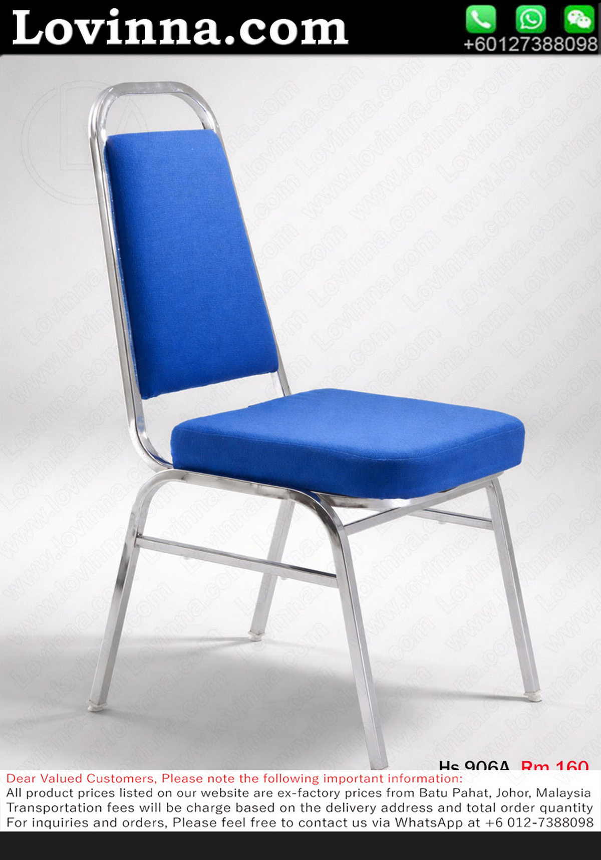 Contemporary BANQUET CHAIR positioned in a well-designed reception area, providing a balanced blend of practicality and understated elegance for guests and attendees