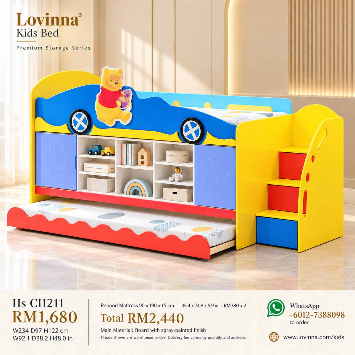 luxury kids bedroom set arranged with comfort creating relaxation