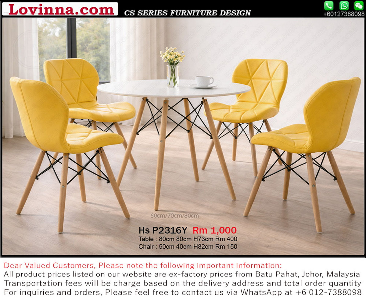 Discussion table in a modern interior creating a calm and well-structured discussion environment