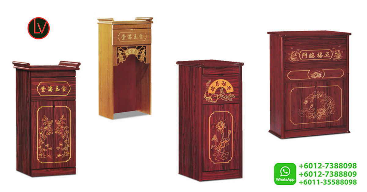 Lovinna premium praying cabinet collection for home altar spaces ancestral prayer areas and refined worship interiors