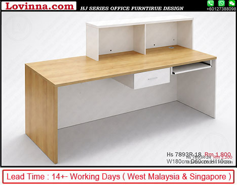 reception table internal layout modern office design