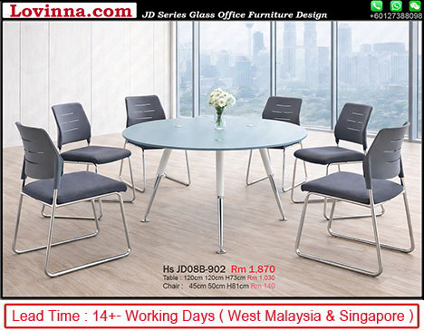 modern meeting table with comfortable seating