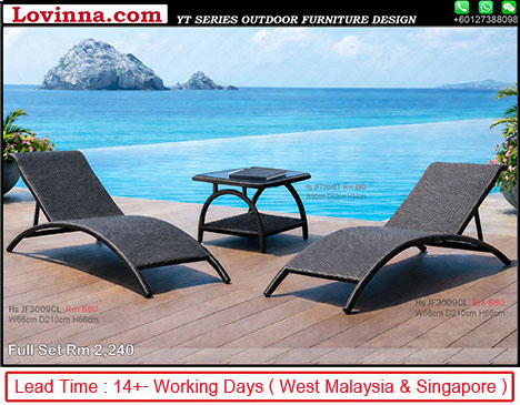 weather resistant sunlounge for outdoor leisure