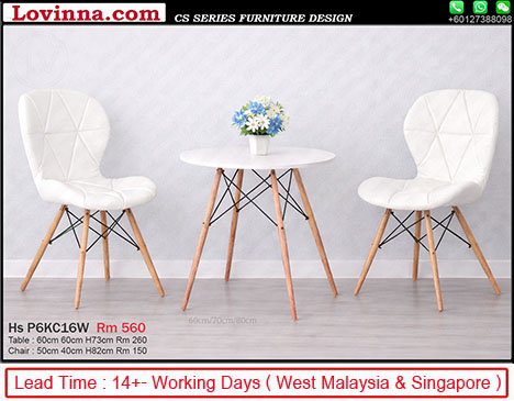 black top meeting table with fabric chairs