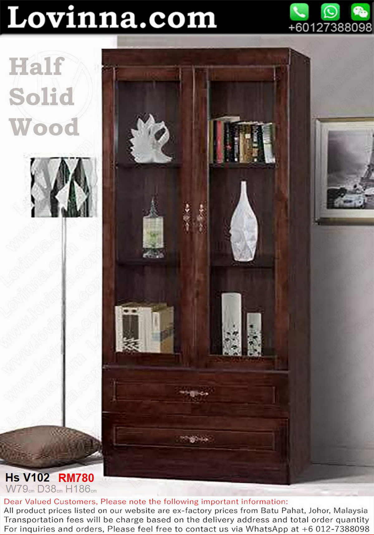 contemporary display cabinet with soft lighting in a modern apartment, creating a calm and upscale visual experience