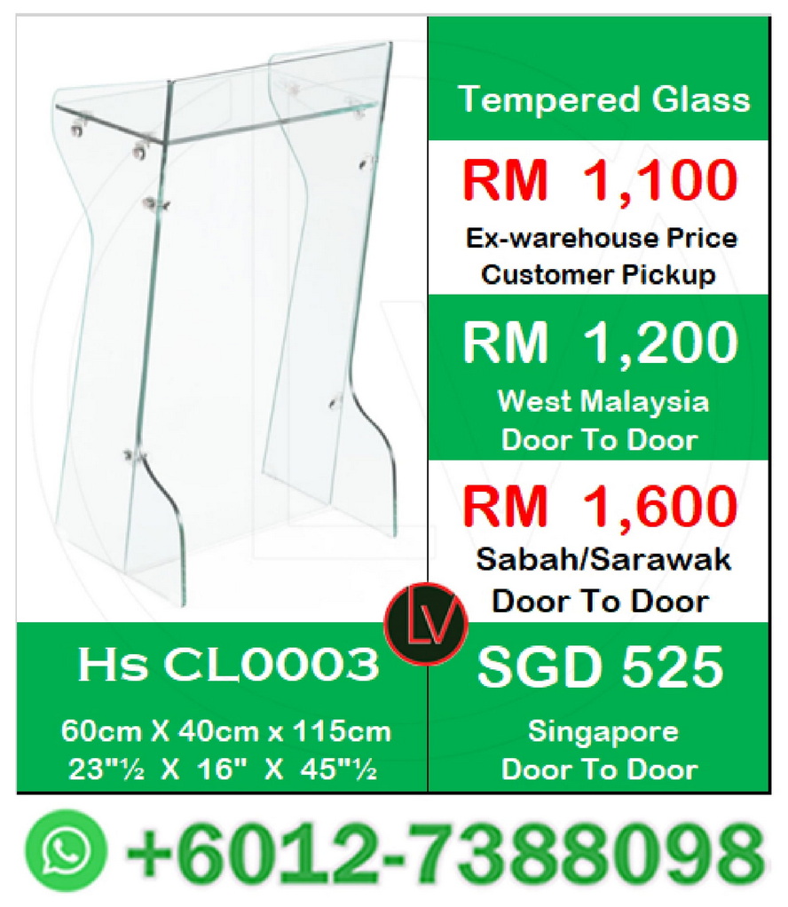 glass rostrum  