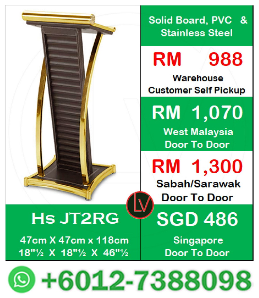 bamboo podium  